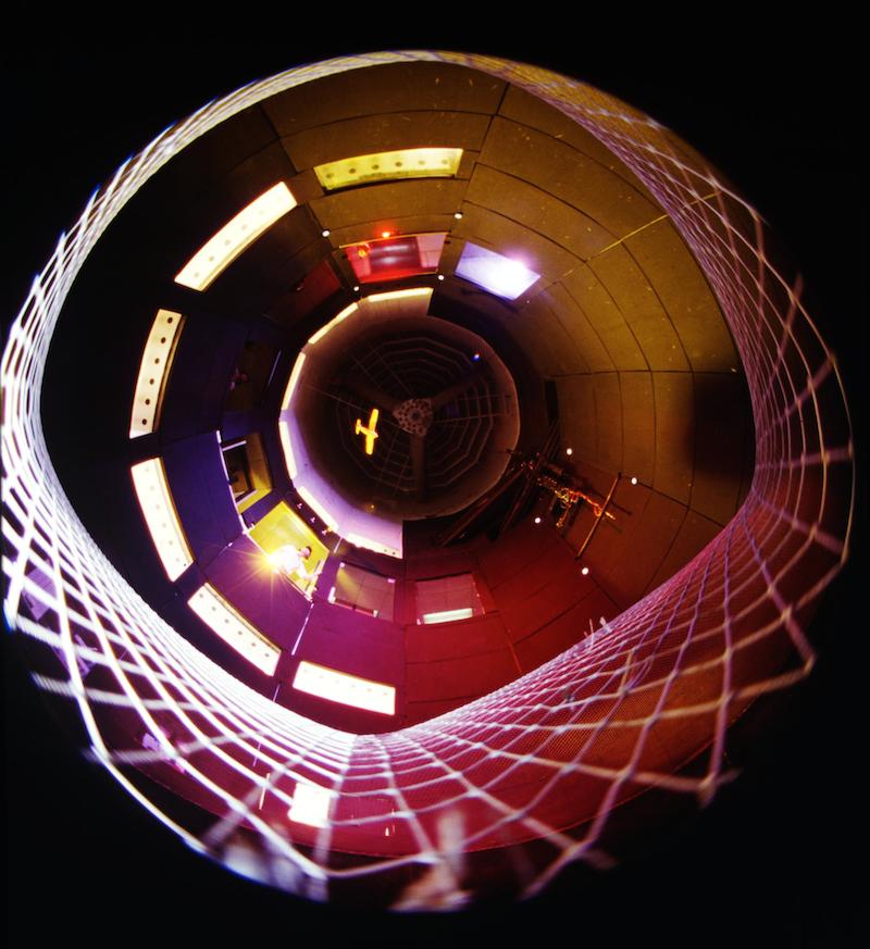 Illustration for article titled NASA Loves Sending Spacecraft Into Wild Tumbles in This Spin Tunnel